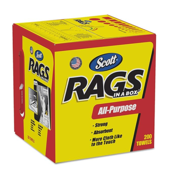 Scott 75260CT Rags in a Box, POP-UP Box